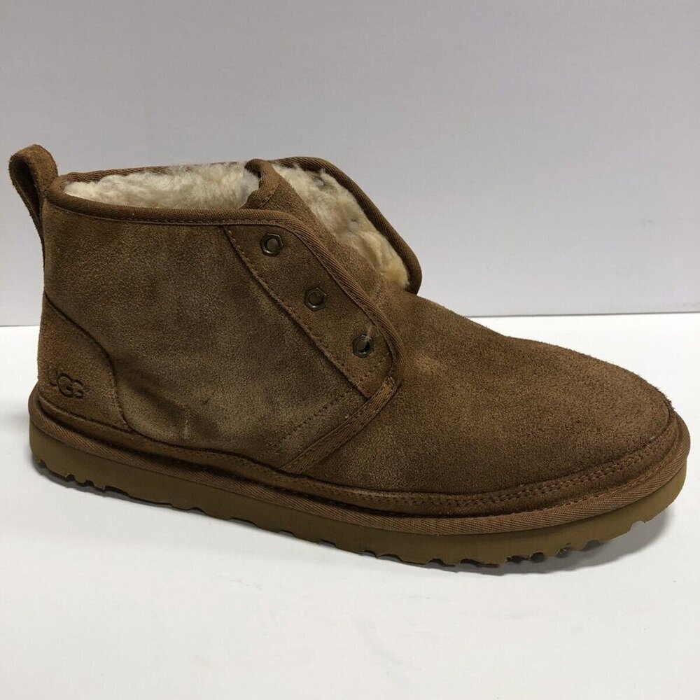 UGG Men’s Neumel Lace-Up Boot Chestnut, Size 12M.